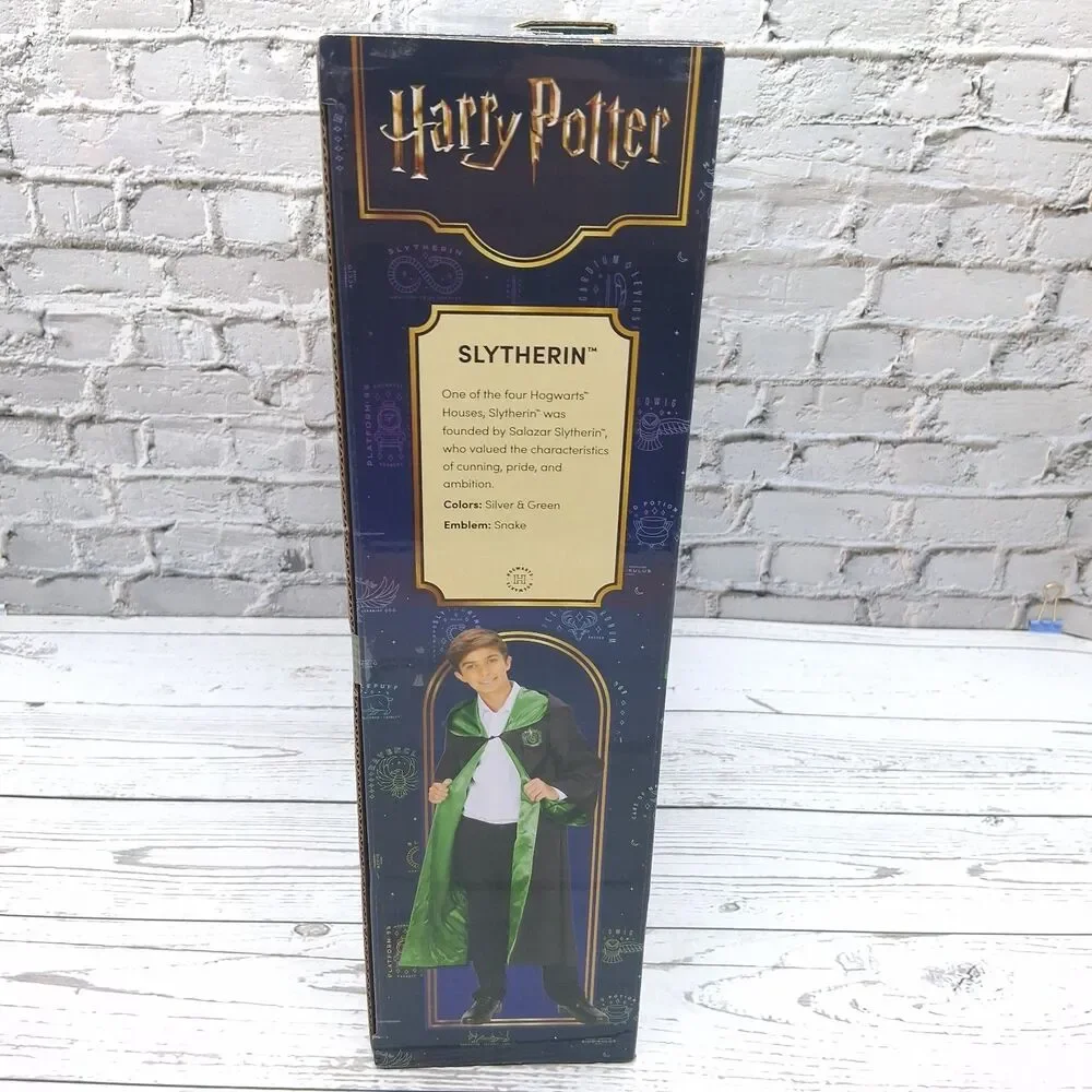 Harry Potter Slytherin Robe for Kids Fits Sizes 10-12x Jakks Pacific (New)